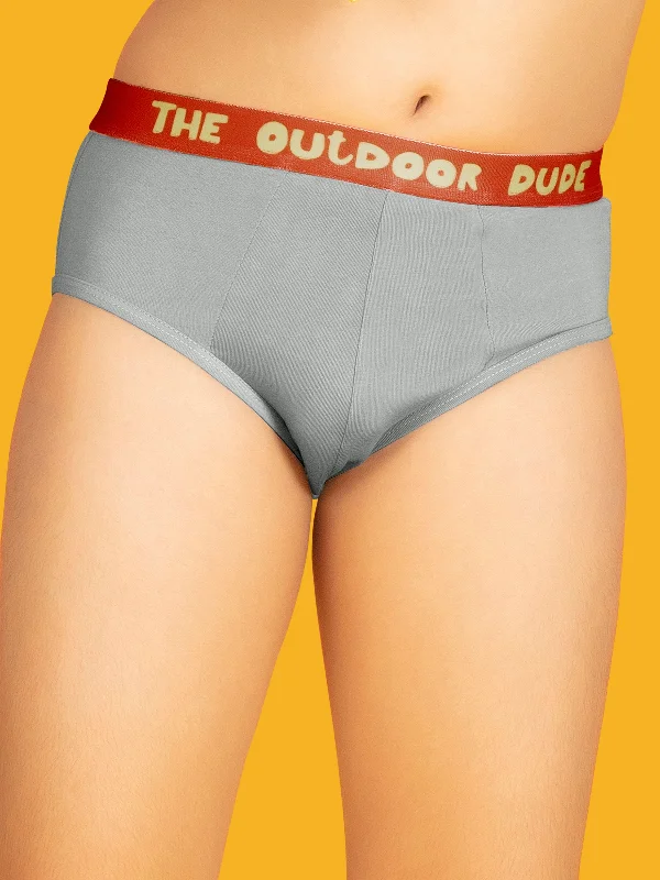 Playmate Boys Briefs Grey Tencel Modal Playmate Boys Briefs Grey Tencel Modal