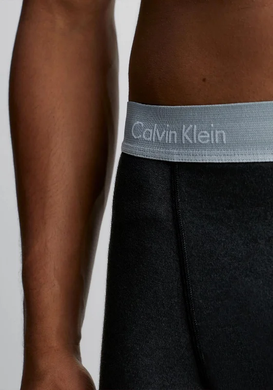 Calvin Klein Cotton Stretch 3 Pack Trunks, Black Multi