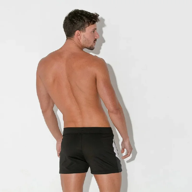Code 22 Rush 2"" mini short w/zipper pockets 9924 black