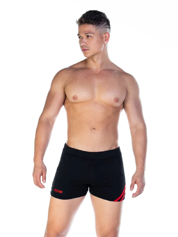 Gigo Forever 3"" short black/red