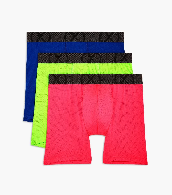 (X) Sport Mesh | 6"" Boxer Brief 3-pack